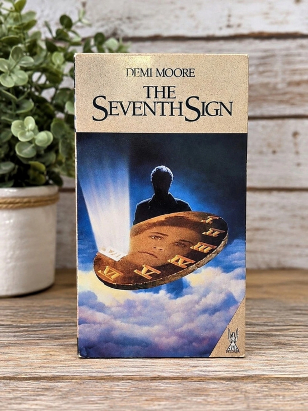 The Seventh Sign VHS Movie Tape Demi Moore Thriller Horror Film